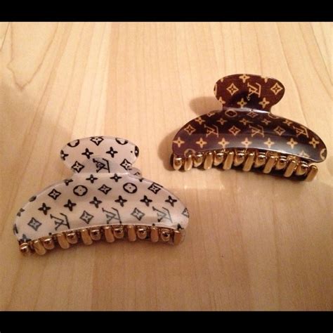 lv hair clips|louis vuitton hair clips.